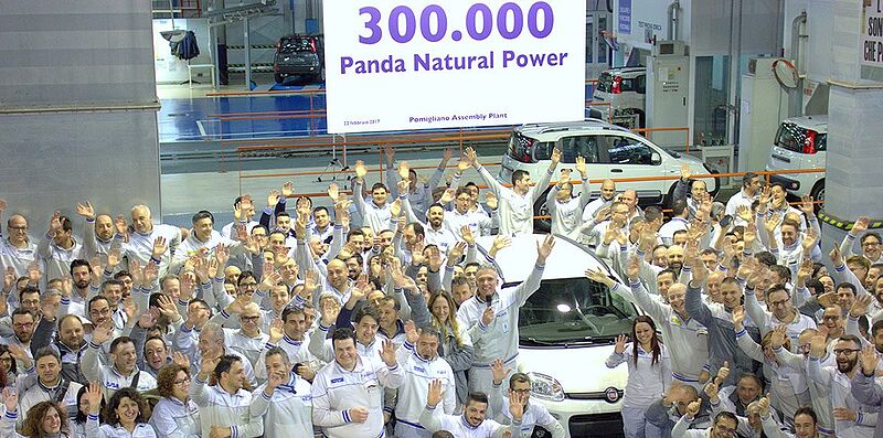 Rekord: Über 300.000 Panda Natural Power wurden in Pomigliano produziert