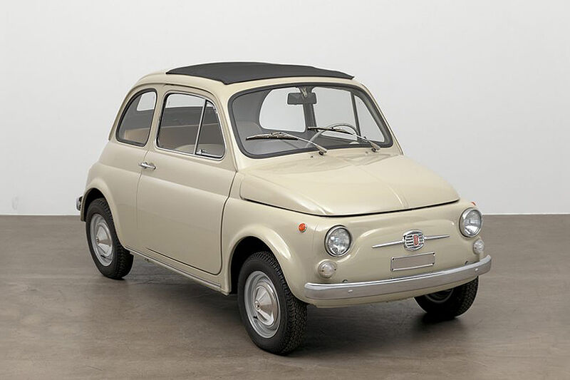 Fiat 500 ist im New Yorker Museum of Modern Art Teil der Ausstellung "The Value of Good Design"