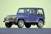 Jeep® Wrangler zählt als einziges ausländisches Modell zu den begehrtesten Youngtimern in Deutschland